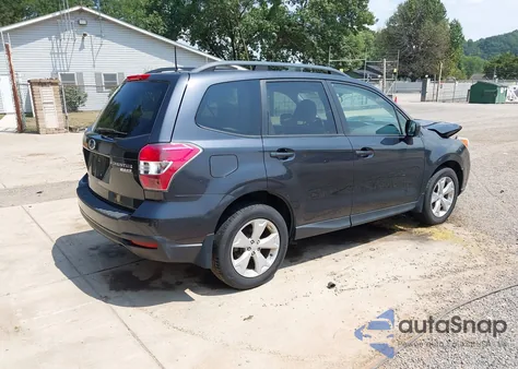 2015 Subaru Forester 2.5I Premium из США, поврежденный, VIN JF2SJADC2FH516419